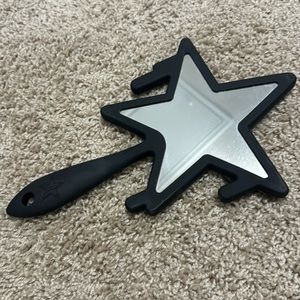 Jeffree Star black Halloween edition star shaped make up mirror